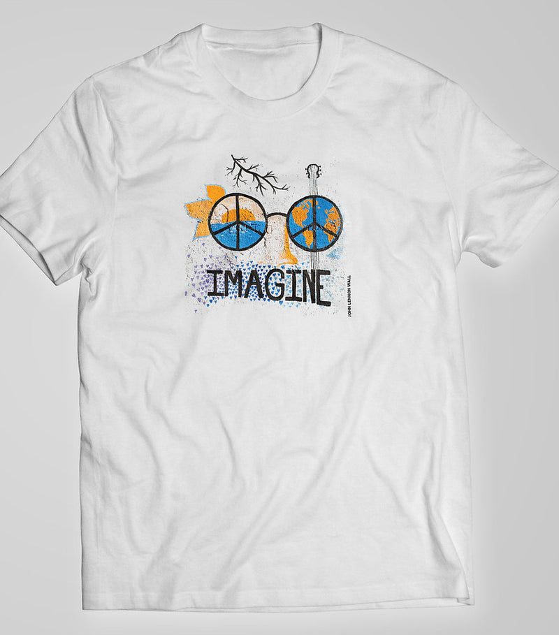 Imagine Glasses t-shirt