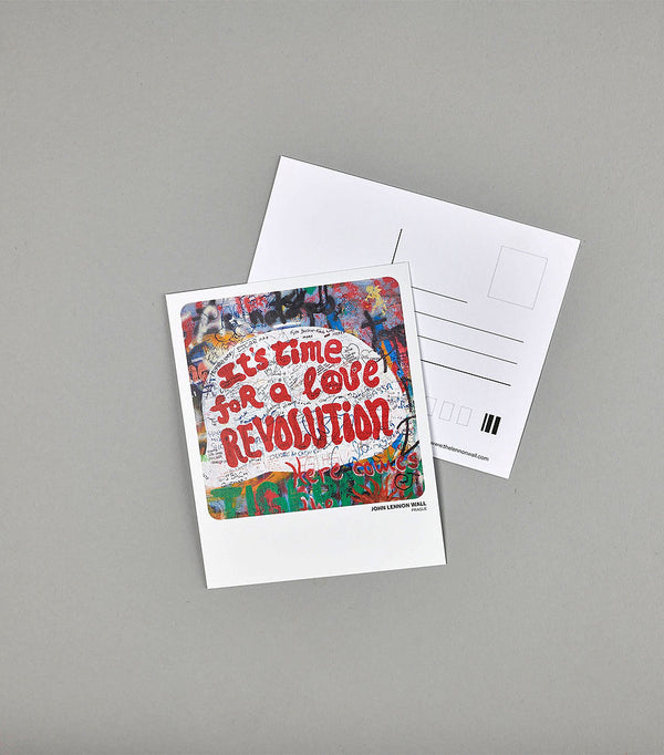 Love Revolution postcard