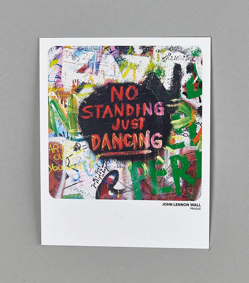 No Standing Just Dancing postcard