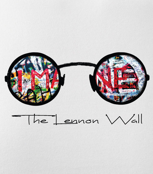 Brýle Lennovy zdi tričko